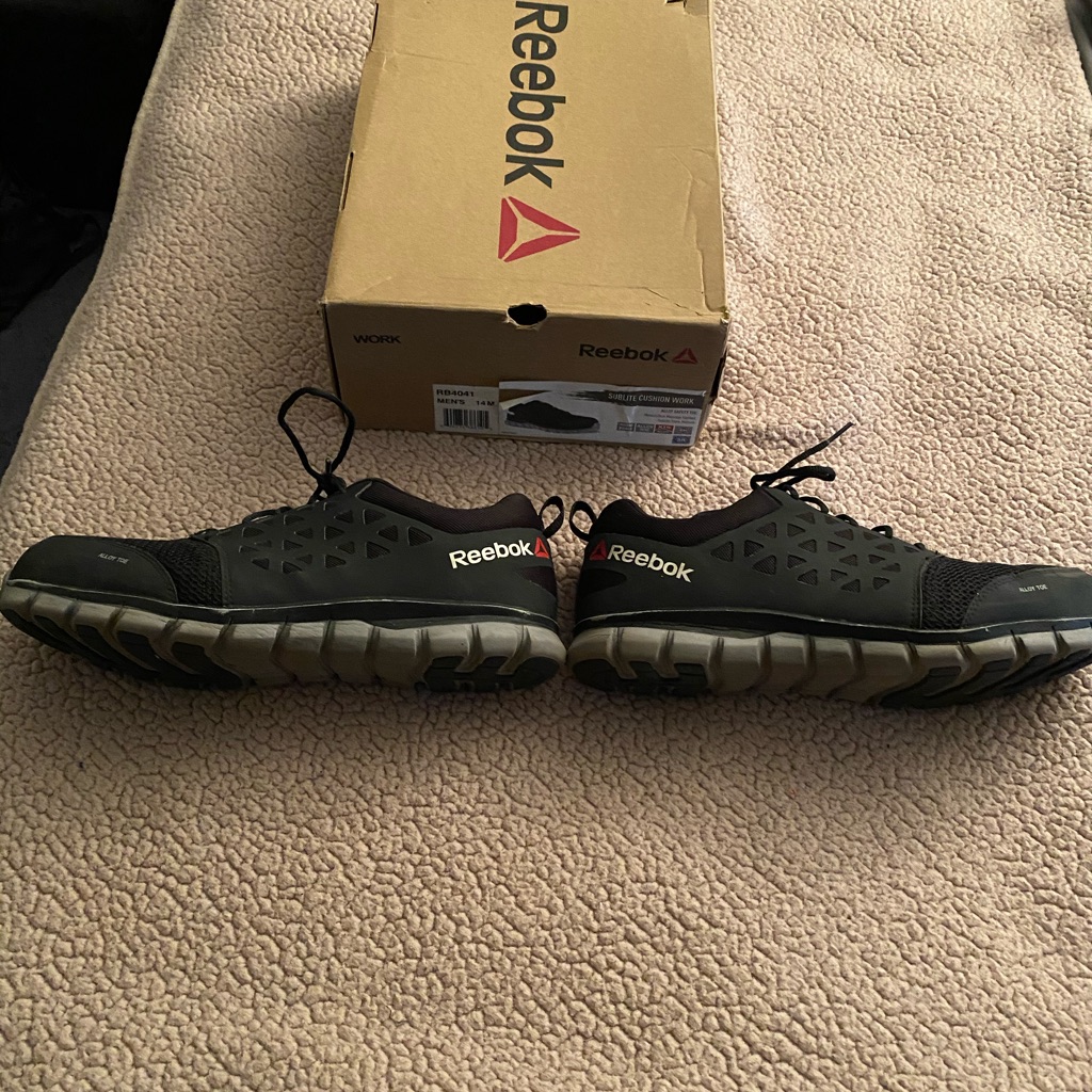 Official Reebok Safety Cushion Shoe